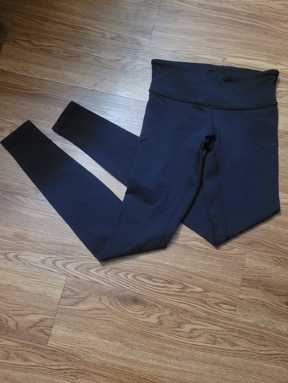 Lululemon Wunder Under 4 black leggings yoga running gym